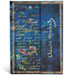 Paperblanks butikkönyv Monet, Water Lillies midi vonalas (9781439712092)