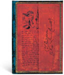 Paperblanks butikkönyv Lewis Carroll, Alice in Wonderland mini vonalas (9781439746103)