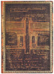 Paperblanks FLEXIS notesz, füzet Tesla, Sketch of a Turbine midi vonalas 240 old. (9781439764350)