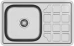 Quadron Chiuveta inox incastrata Quadron Pop Louis 111 inox 78x48 cm (HD111LEN7848) Chiuveta