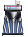 GOBE Panou Solar Cu 12 Tuburi Vidate Cu Rezervor Nepresurizat 120 Litri Gobe