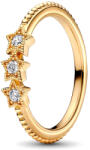 Pandora Égen a csillag Sárga arany Gyűrű - 162333C01-60 (162333C01-60)