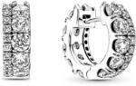 Pandora Dupla pavé ezüst karika fülbevaló - 290058C01 (290058C01)