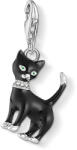 Thomas Sabo Fekete cica ezüst charm - 1725-041-11 (1725-041-11)