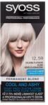 Syoss Permanent Coloration Permanent Blond vopsea de păr 50 ml pentru femei 12-59 Cool Platinum Blond
