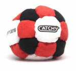 YoYoFactory Catchy Footbag, 26 paneles, homokkal töltött - piros/fekete (YO-387)