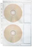 Esselte Folie de protectie, A4, cristal, pentru CD/DVD, 1 buc, Esselte E67668 (67668)