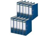 Leitz Biblioraft 180°, PP, partial reciclat, certificare FSC, A4, 80 mm, albastru, 10 buc/set Leitz PCKE10101235