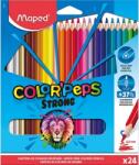 Maped Creioane colorate Colors Peps Strong 24 culori/set Maped 862724 (862724)