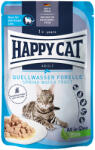 Happy Cat 12x85g Happy Cat Meat Adult pisztráng szószban nedves macskatáp