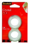 3M Ragasztószalag, 19 mm x 7, 5 m, 3M SCOTCH "Crystal (LPM61975R2) - onlinepapirbolt
