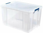 Fellowes Műanyag tároló doboz, átlátszó, 85 liter, FELLOWES, "ProStore (IFW77311) - onlinepapirbolt