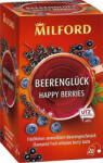 Milford Gyümölcstea, 20x2, 5 g, MILFORD "Happy berries", bogyós gyümölcs (KHK866) - onlinepapirbolt