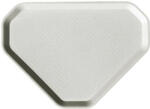  Önkiszolgáló tálca, háromszögletű, műanyag, éttermi, fehér-mákos, 47, 5x34 cm (KHMU216) - onlinepapirbolt