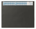 DURABLE Könyökalátét, 65x52 cm, éves kalendárral, DURABLE, áttetsző (DB720401) - onlinepapirbolt