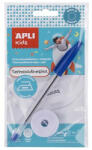 APLI Textilszalag, vasalható, 200x10 mm, tollal, APLI Kids, fehér (LCA17796) - onlinepapirbolt