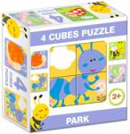 Dohány Mix Puzzle cu cuburi, 4 piese - Insecte (599) Puzzle