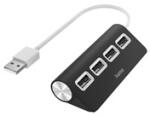 Hama 200119 fekete FIC USB 2.0 HUB, 1: 4 BUSPOW (00200119) - bestbyte