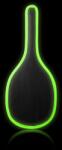 Ouch! Glow in the Dark Round Paddle