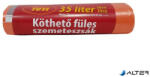 TUTI Szemeteszsák, köthető füles, 35 l, 20 db, 50x60 cm, 9 , TUTI, narancssárga (PDP_842) - alter