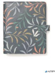 FILOFAX Kalendárium, gyűrűs, betétlapokkal, A5, FILOFAX "Botanical", sötétkék (FX-022646) - alter