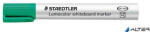 STAEDTLER Táblamarker, 2-5 mm, vágott, STAEDTLER "Lumocolor® 351 B", zöld (351 B-5) - alter