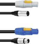 PSSO - Combi cable DMX Powercon/XLR 10 m - dj-sound-light