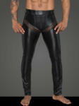 Noir Handmade H059 Men's Powerwetlook Long Pants with Inserts and Pockets Made of 3D Net M