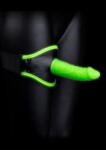 Ouch! Glow in the Dark Thigh Strap-on