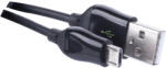 EMOS mikro USB töltő- és adatkábel 1m (USB 2.0) Quick Charge - fekete (SM7004B)