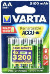 VARTA R6 újratölthető elem 2100 mAh (AA) 4 darab