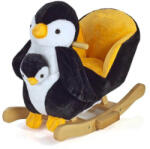 Timelesstools Balansoar si scaun pentru copii, pinguin (HOP1001406) Sezlong balansoar bebelusi