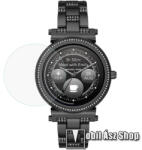  TPU okosóra képernyővédő fólia - CLEAR - 1db, törlőkendővel - A TELJES ELŐLAPOT VÉDI! - Michael Kors Access Sofie