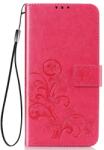  ART FLOWERS Husa portofel Samsung Galaxy Xcover Pro roz inchis