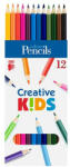  Színes ceruza ICO Creative Kids hatszögletű 12 db/készlet