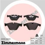 ZIMMERMANN set placute frana, frana disc ZIMMERMANN pb: z 23312.200. 9 (23312.200.9)