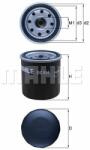 MAHLE Filtru ulei MAHLE OC 534 (OC 534) - automobilus