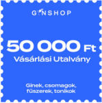  GinShop vásárlási utalvány 50.000Ft értékben