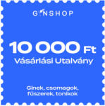  GinShop vásárlási utalvány 10.000Ft értékben
