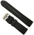  Curea de ceas Neagra din Silicon 20mm, 22mm JD091 (JD091)