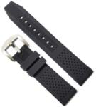  Curea de ceas Neagra din Silicon 20mm, 22mm, 24mm JD005 (JD005)