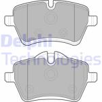 DELPHI set placute frana, frana disc DELPHI LP1985 (LP1985)