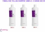 Fanola No Yellow Shampoo 1000 ml (3 DARAB) (Hamvasító sampon)