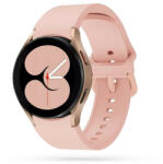 Tech-Protect Iconband Samsung Galaxy Watch 4 40/42/44/46mm szilikon óraszíj, rózsaszín