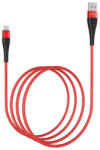 BOROFONE BX32 Micro-USB adat- és töltőkábel, 5A, 1m, piros - planetgsm