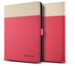 VRS Design ) Galaxy TabS 10.5 Crayon Two-Tone Diary Case oldalra nyíló bőr tok, rózsaszín-bézs