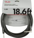 Fender Professional Series 5, 5 m Black pipás gitárkábel