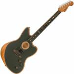Fender American Acoustasonic Jazzmaster EB Tungsten elektro-akusztikus gitár