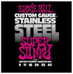  Ernie Ball 2248 Stainless Steel Super Slinky 9-42 elektromos gitárhúr