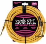 Ernie Ball 6070 arany 7, 65m szövet gitárkábel